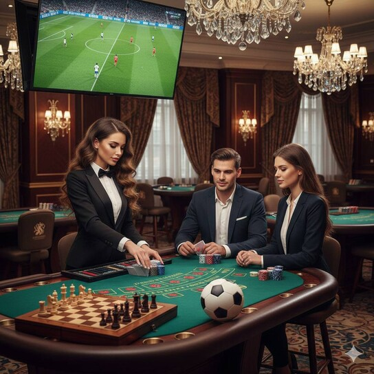 棋牌游戏主视觉
